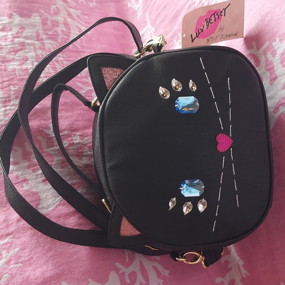 NWT Betsey Johnson KITTY CROSSBODY - Picture 2 of 8